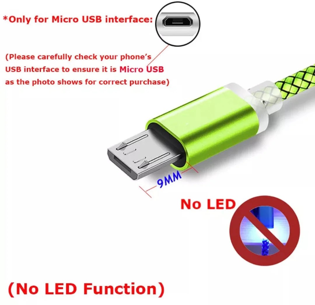 Micro USB кабель для защищенных телефонов 9 мм